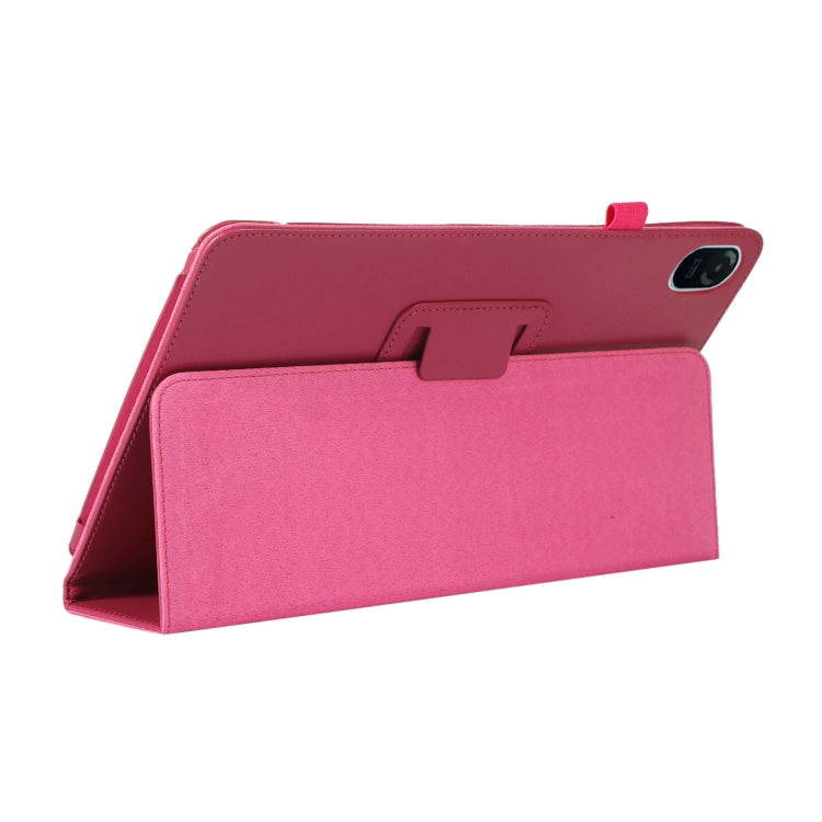 For Honor Pad 8 Litchi Texture Leather Tablet Case with Holder