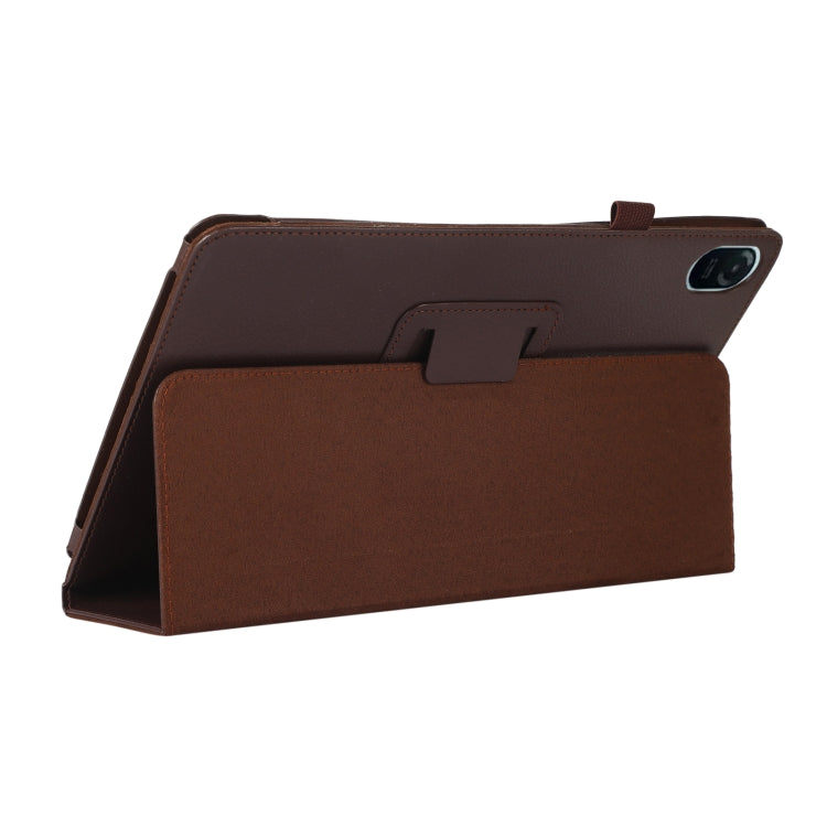 For Honor Pad 8 Litchi Texture Leather Tablet Case with Holder