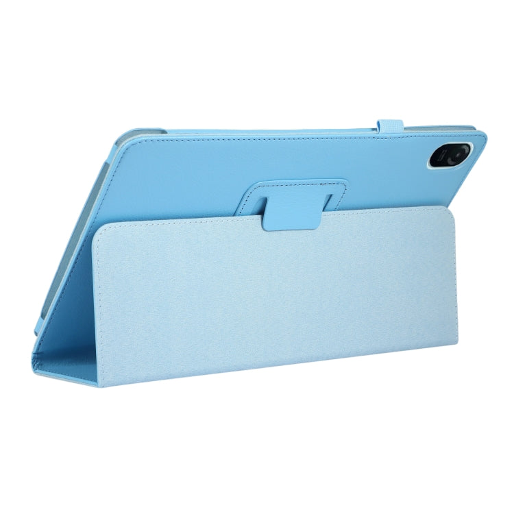For Honor Pad 8 Litchi Texture Leather Tablet Case with Holder