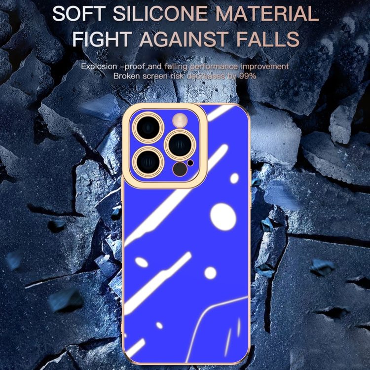 For iPhone 14 Pro 6D Electroplated Lens Protective Phone Case