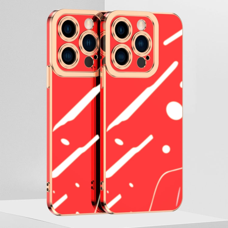 For iPhone 14 Pro Max 6D Electroplated Lens Protective Phone Case