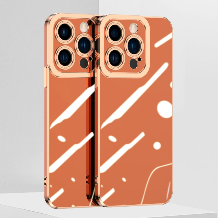For iPhone 14 Pro Max 6D Electroplated Lens Protective Phone Case