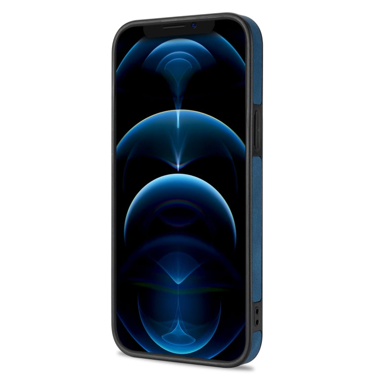 For iPhone 12 Pro N.BEKUS Vertical Flip Card Slot RFID Phone Case