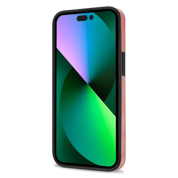 For iPhone 11 Pro Max N.BEKUS Vertical Flip Card Slot RFID Phone Case For iPhone 14 Pro Max
