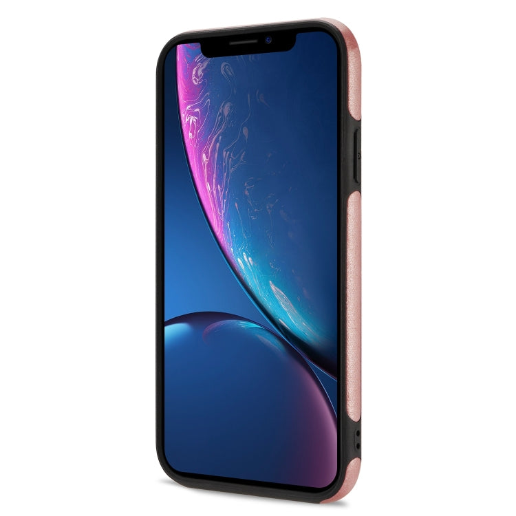 For iPhone XR N.BEKUS Vertical Flip Card Slot RFID Phone Case