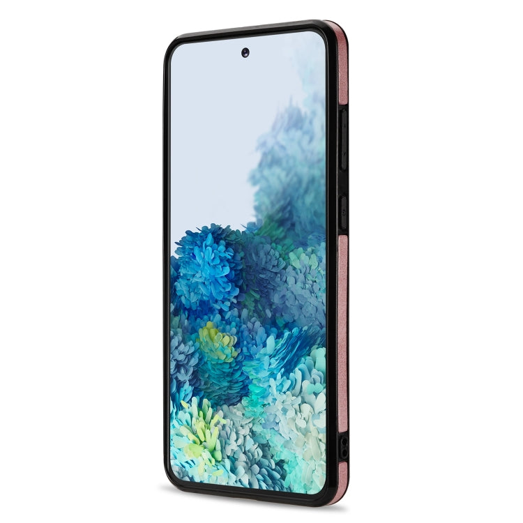 For Samsung Galaxy A71 4G N.Bekus Vertical Flip Card Slot RFID Phone Case
