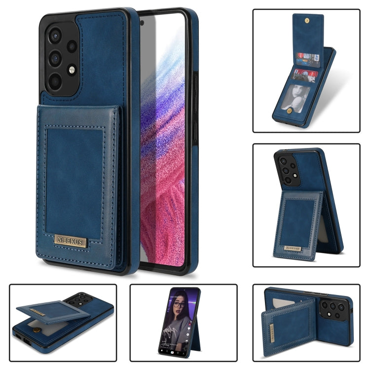 For Samsung Galaxy A53 5G N.Bekus Vertical Flip Card Slot RFID Phone Case