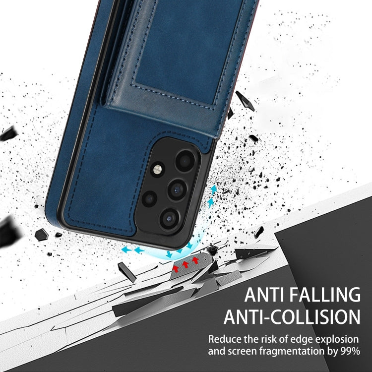 For Samsung Galaxy A53 5G N.Bekus Vertical Flip Card Slot RFID Phone Case
