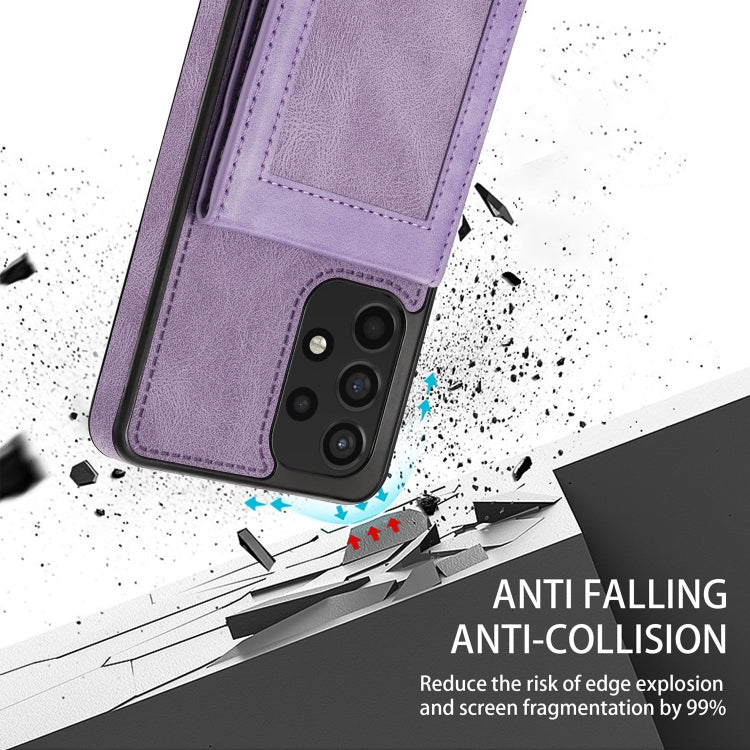 For Samsung Galaxy A53 5G N.Bekus Vertical Flip Card Slot RFID Phone Case