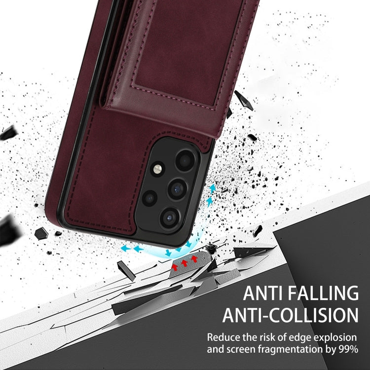 For Samsung Galaxy A53 5G N.Bekus Vertical Flip Card Slot RFID Phone Case
