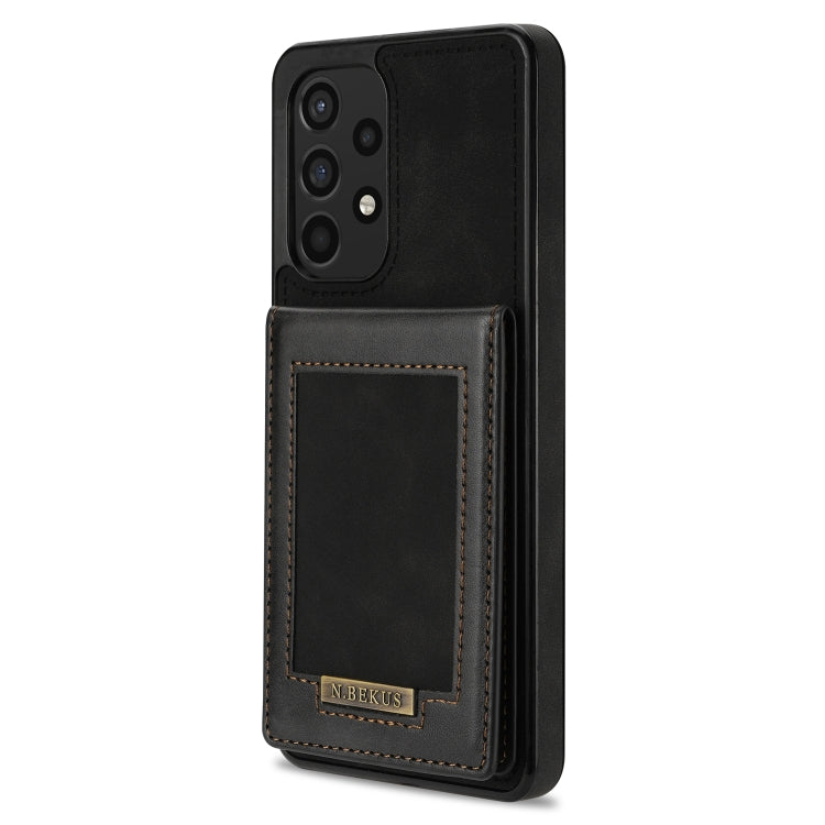 For Samsung Galaxy A53 5G N.Bekus Vertical Flip Card Slot RFID Phone Case