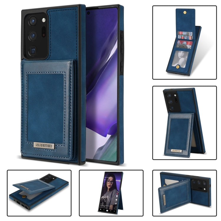 For Samsung Galaxy Note20 N.Bekus Vertical Flip Card Slot RFID Phone Case