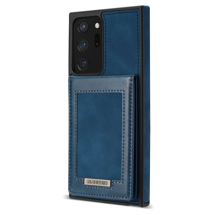 For Samsung Galaxy Note20 N.Bekus Vertical Flip Card Slot RFID Phone Case