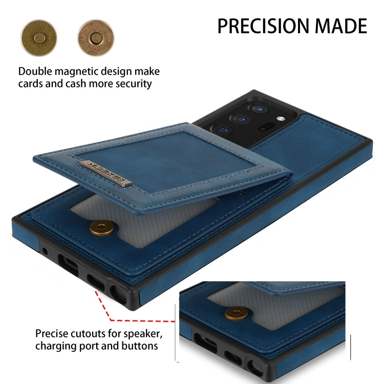 For Samsung Galaxy Note20 N.Bekus Vertical Flip Card Slot RFID Phone Case