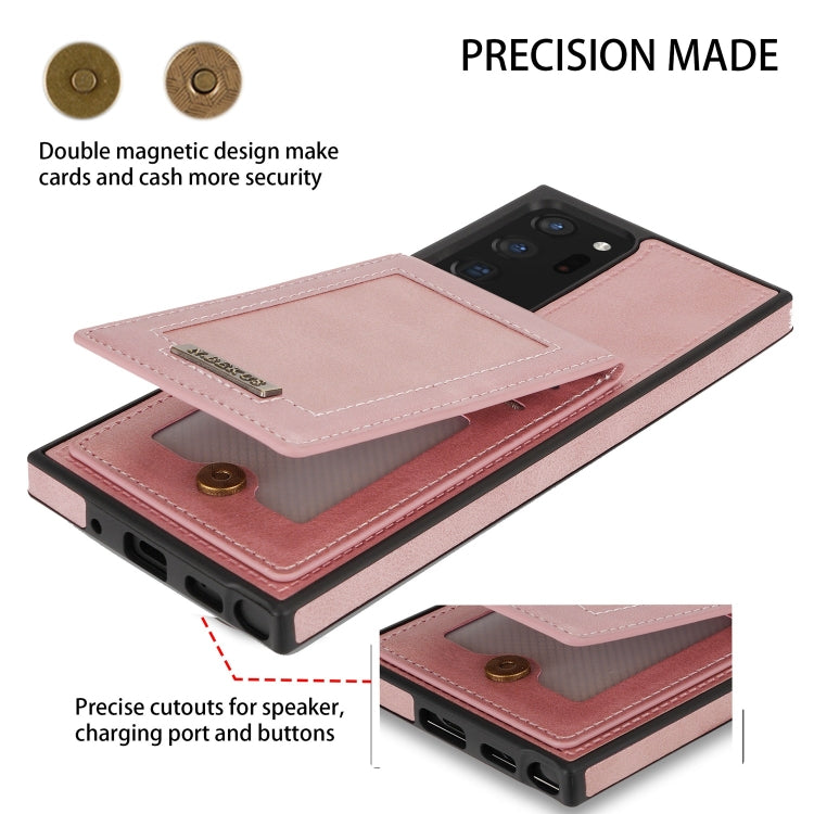 For Samsung Galaxy Note20 N.Bekus Vertical Flip Card Slot RFID Phone Case