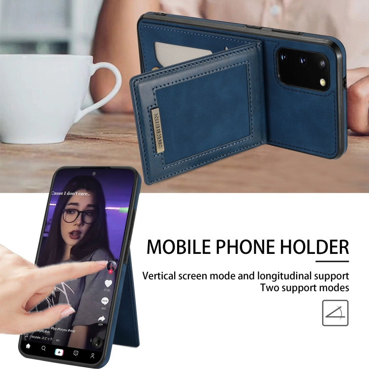 For Samsung Galaxy S20 Ultra N.Bekus Vertical Flip Card Slot RFID Phone Case