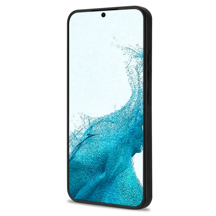 For Samsung Galaxy S21 5G N.Bekus Vertical Flip Card Slot RFID Phone Case