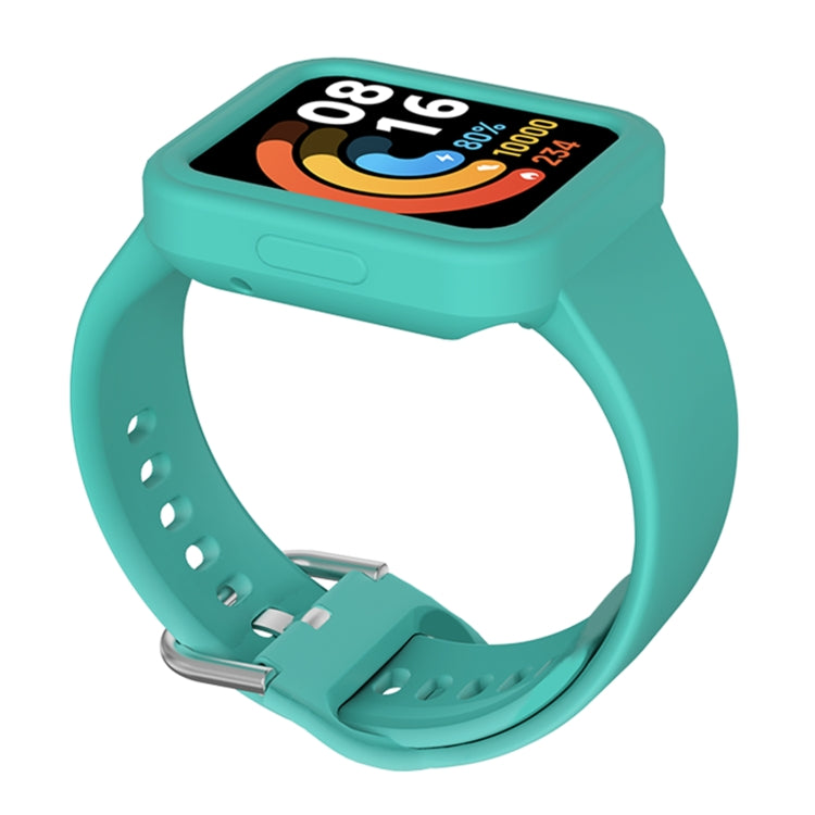 For Xiaomi Redmi Watch 2 / Watch 2 Lite Solid Color Silicone Integrated Watch Band