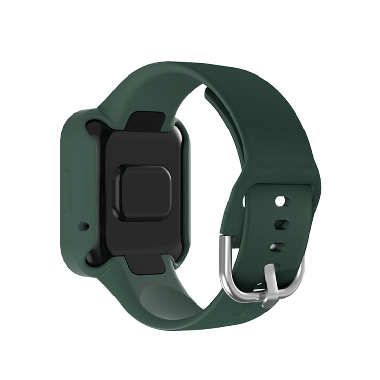 For Xiaomi Redmi Watch 2 / Watch 2 Lite Solid Color Silicone Integrated Watch Band
