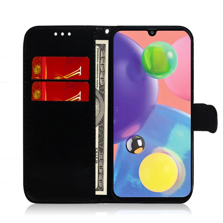 For Galaxy A70s Solid Hyun Color Magnetic Attraction Horizontal Flip Leather Case with Lanyard, Support Holder & Card Slot & Wallet