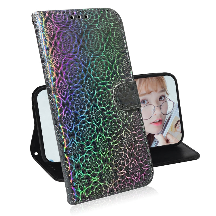For Galaxy A70s Solid Hyun Color Magnetic Attraction Horizontal Flip Leather Case with Lanyard, Support Holder & Card Slot & Wallet