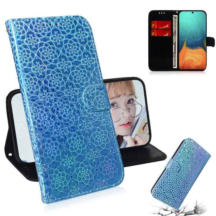 For Galaxy A71 Solid Hyun Color Magnetic Attraction Horizontal Flip Leather Case with Lanyard, Support Holder & Card Slot & Wallet