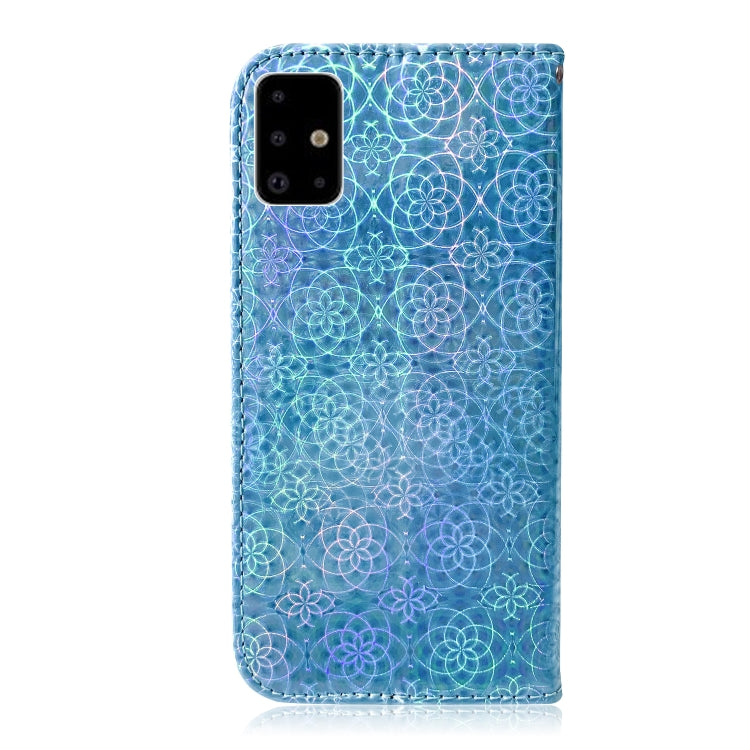 For Galaxy A71 Solid Hyun Color Magnetic Attraction Horizontal Flip Leather Case with Lanyard, Support Holder & Card Slot & Wallet