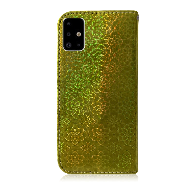 For Galaxy A71 Solid Hyun Color Magnetic Attraction Horizontal Flip Leather Case with Lanyard, Support Holder & Card Slot & Wallet