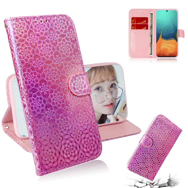 For Galaxy A71 Solid Hyun Color Magnetic Attraction Horizontal Flip Leather Case with Lanyard, Support Holder & Card Slot & Wallet