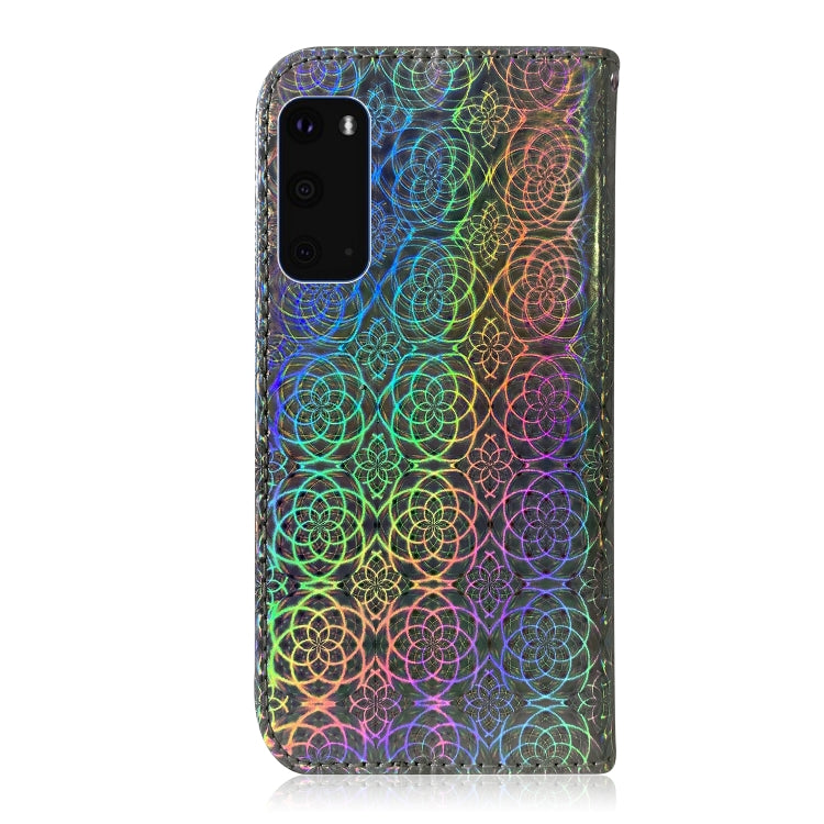For Galaxy S20 Solid Hyun Color Magnetic Attraction Horizontal Flip Leather Case with Lanyard, Support Holder & Card Slot & Wallet