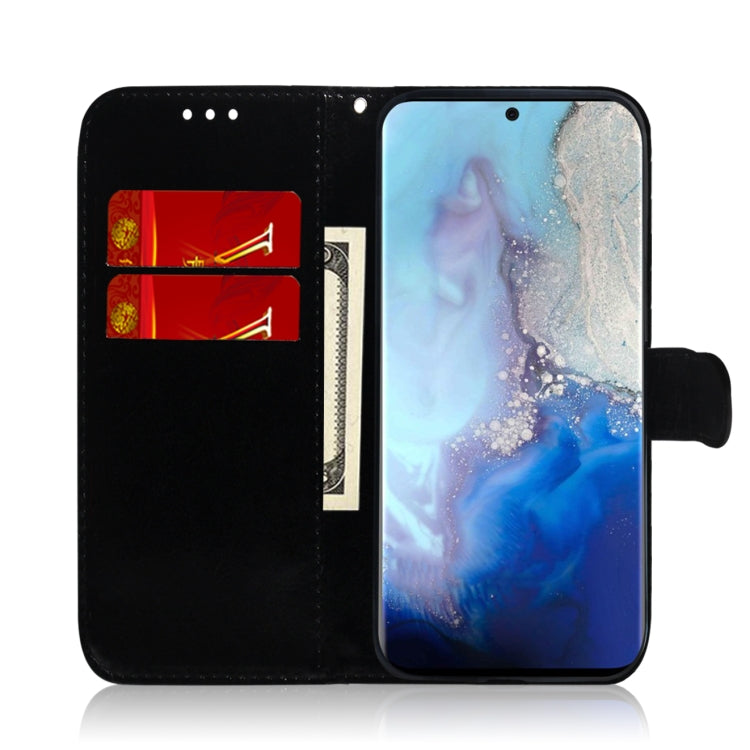 For Galaxy S20 Solid Hyun Color Magnetic Attraction Horizontal Flip Leather Case with Lanyard, Support Holder & Card Slot & Wallet