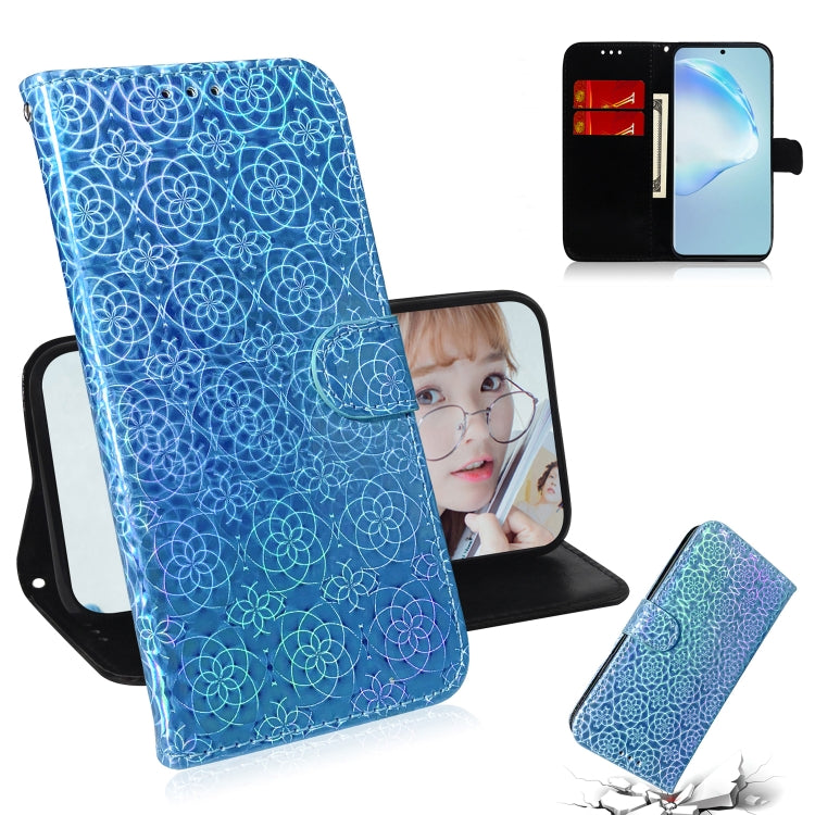 For Galaxy S20+ Solid Hyun Color Magnetic Attraction Horizontal Flip Leather Case with Lanyard, Support Holder & Card Slot & Wallet