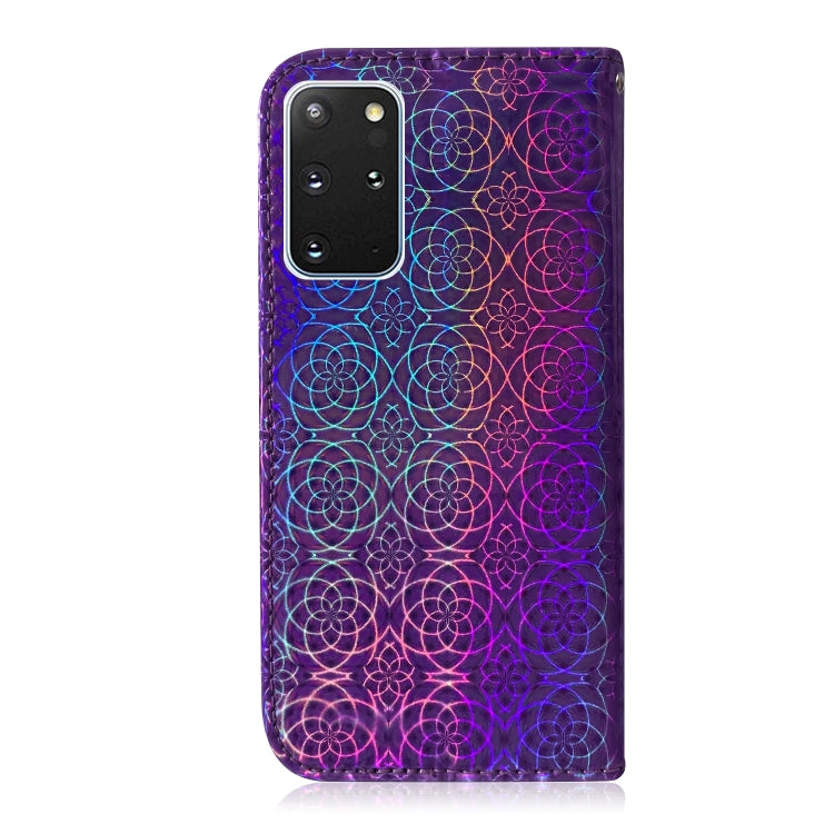 For Galaxy S20+ Solid Hyun Color Magnetic Attraction Horizontal Flip Leather Case with Lanyard, Support Holder & Card Slot & Wallet