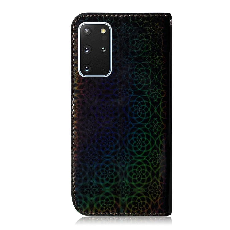 For Galaxy S20+ Solid Hyun Color Magnetic Attraction Horizontal Flip Leather Case with Lanyard, Support Holder & Card Slot & Wallet