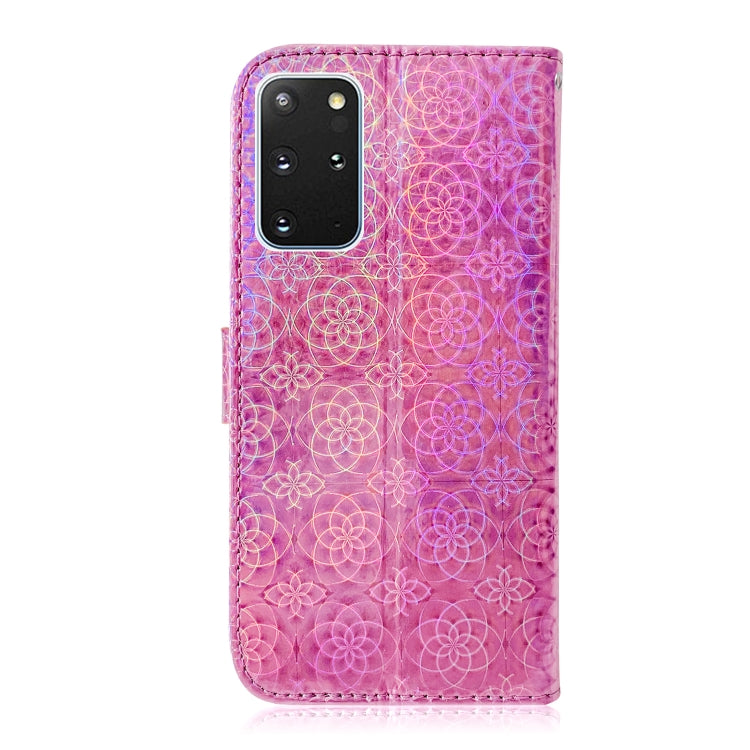 For Galaxy S20+ Solid Hyun Color Magnetic Attraction Horizontal Flip Leather Case with Lanyard, Support Holder & Card Slot & Wallet