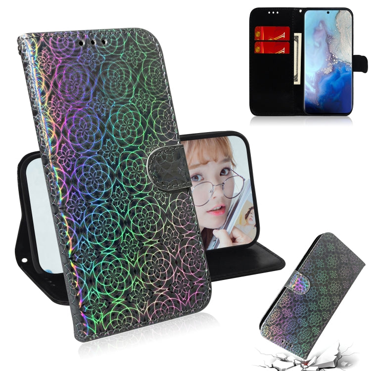 For Galaxy S20 Ultra Solid Hyun Color Magnetic Attraction Horizontal Flip Leather Case with Lanyard, Support Holder & Card Slot & Wallet