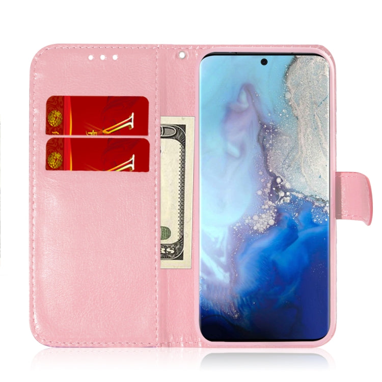 For Galaxy S20 Ultra Solid Hyun Color Magnetic Attraction Horizontal Flip Leather Case with Lanyard, Support Holder & Card Slot & Wallet
