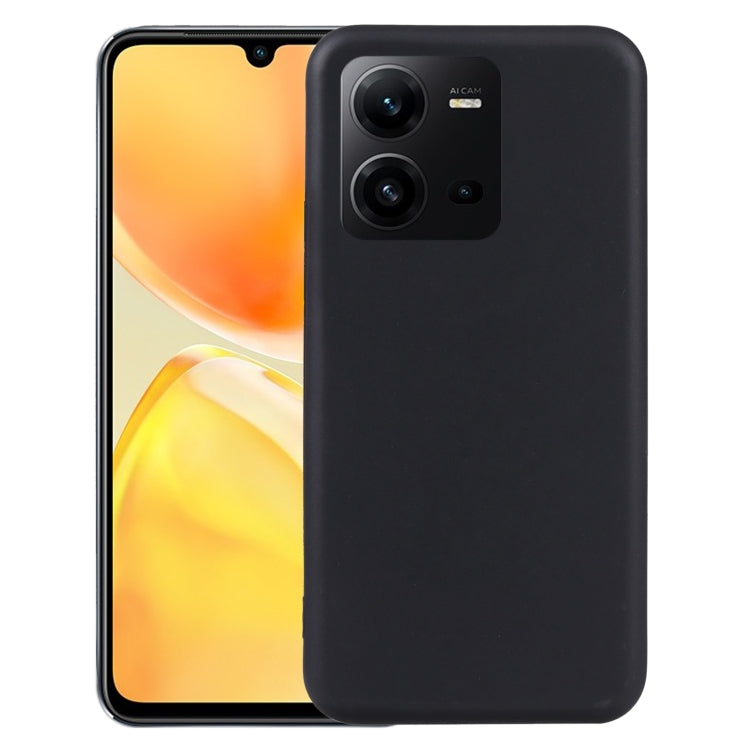 For vivo V25 TPU Phone Case(Black)
