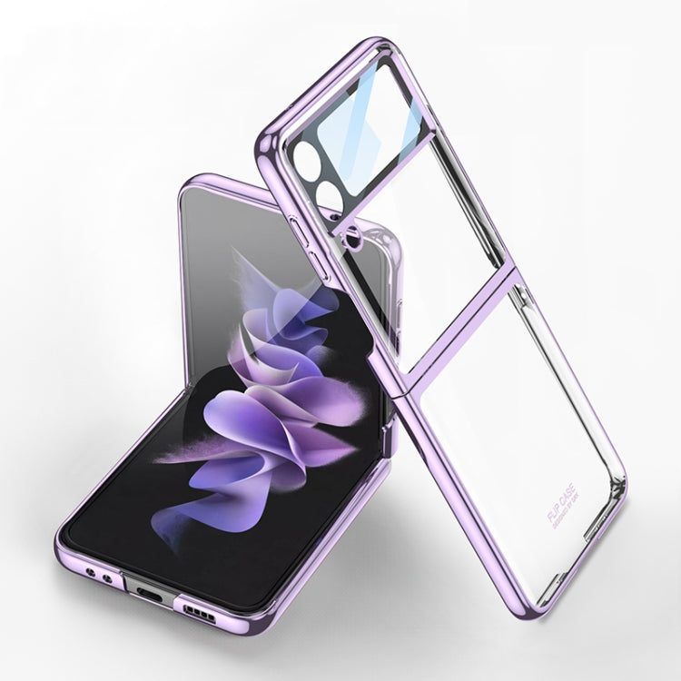 For Samsung Galaxy Z Flip4 GKK Integrated Electroplating Full Coverage Phone Case