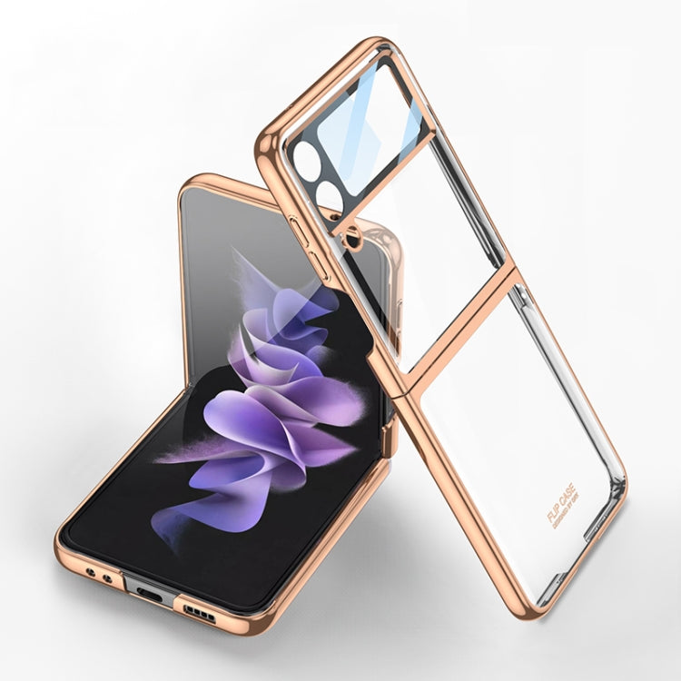 For Samsung Galaxy Z Flip4 GKK Integrated Electroplating Full Coverage Phone Case
