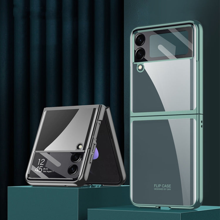 For Samsung Galaxy Z Flip4 GKK Integrated Electroplating Full Coverage Phone Case