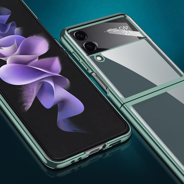 For Samsung Galaxy Z Flip4 GKK Integrated Electroplating Full Coverage Phone Case