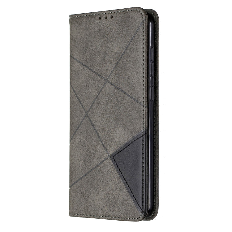 For Nokia 2.3 Rhombus Texture Horizontal Flip Magnetic Leather Case with Holder & Card Slots & Wallet