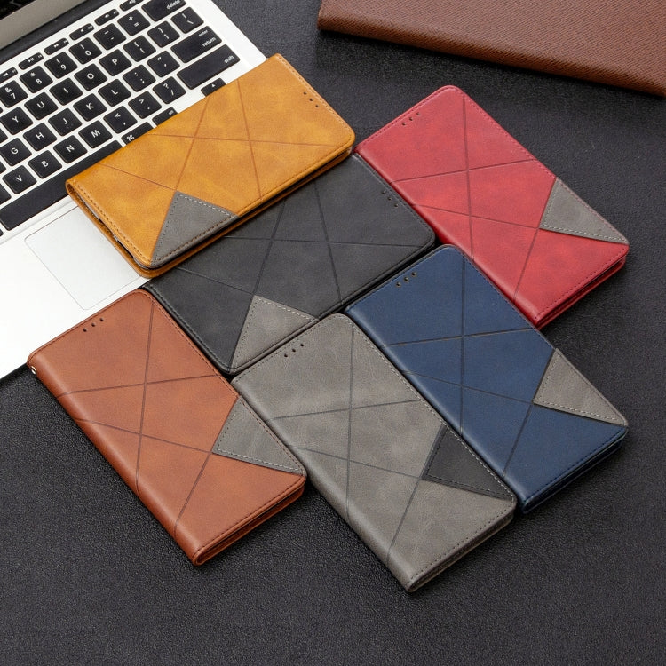 For Galaxy A70e Rhombus Texture Horizontal Flip Magnetic Leather Case with Holder & Card Slots & Wallet
