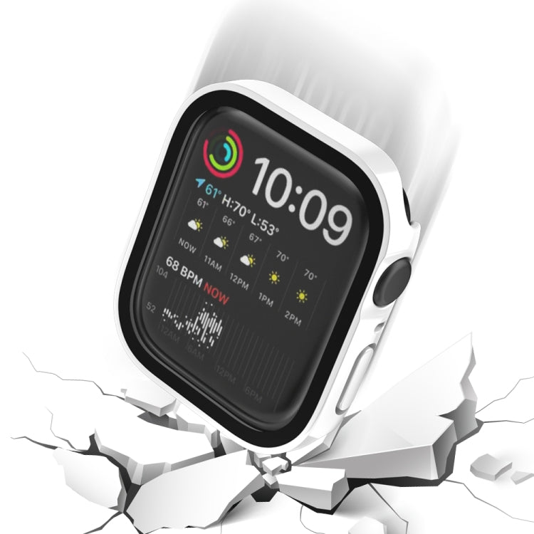 Life Waterproof 2 in 1 PC Frame + Tempered Glass Protective Case For Apple Watch Series 8 / 7 41mm