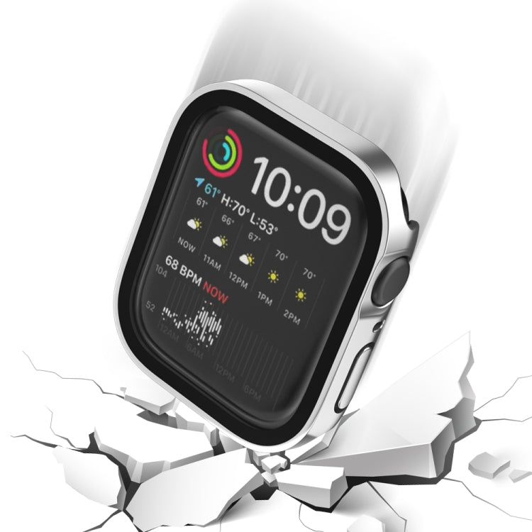 Life Waterproof 2 in 1 PC Frame + Tempered Glass Protective Case For Apple Watch Series 8 / 7 41mm