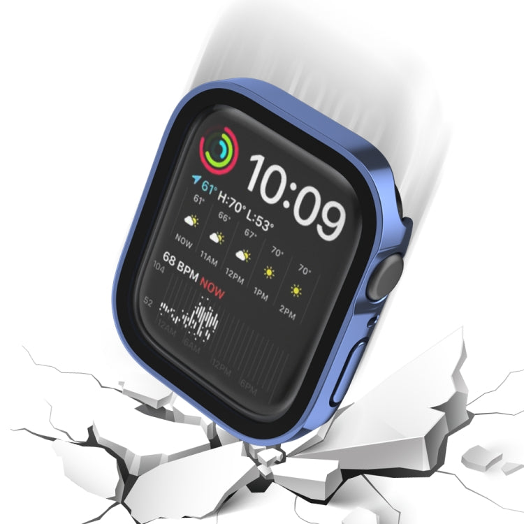 Life Waterproof 2 in 1 PC Frame + Tempered Glass Protective Case For Apple Watch Series 6 / 5 / 4 / SE 40mm
