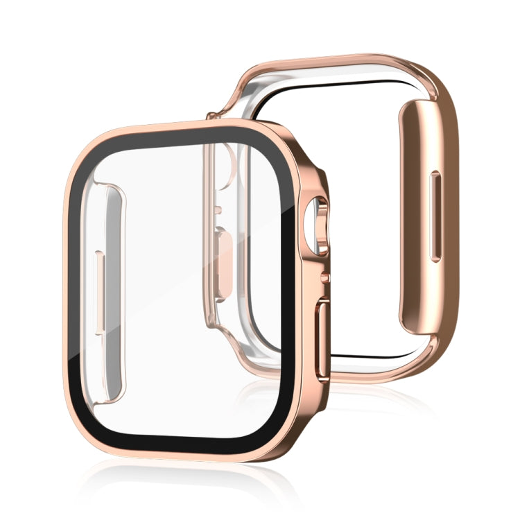 Life Waterproof 2 in 1 PC Frame + Tempered Glass Protective Case For Apple Watch Series 6 / 5 / 4 / SE 40mm