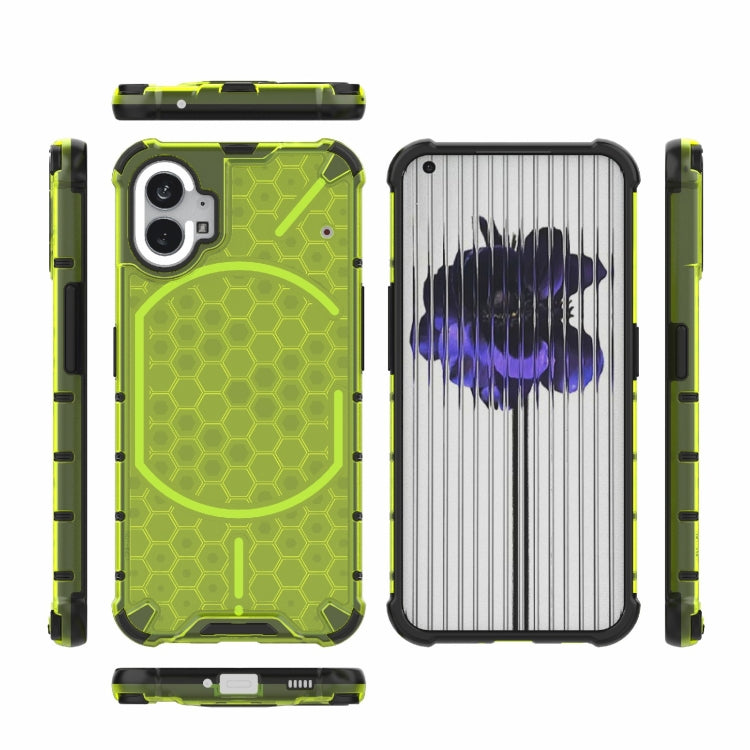 For Nothing Phone 1 Shockproof Honeycomb PC + TPU Protective Phone Case