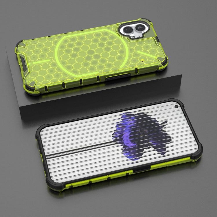 For Nothing Phone 1 Shockproof Honeycomb PC + TPU Protective Phone Case